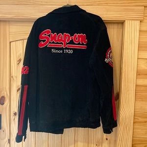Vintage Snap on jacket leather